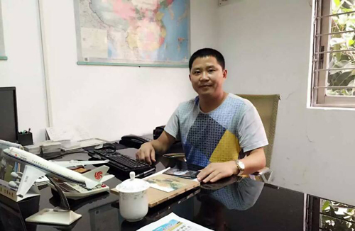 中山大学时代华商总裁41班家访行第四站：走进润同学和他的广州市捷安达航空服务有限公司。